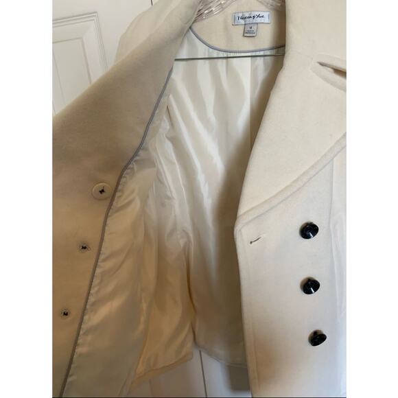 Preston & York wool blend peacoat double breasted size 12 - Picture 12 of 14